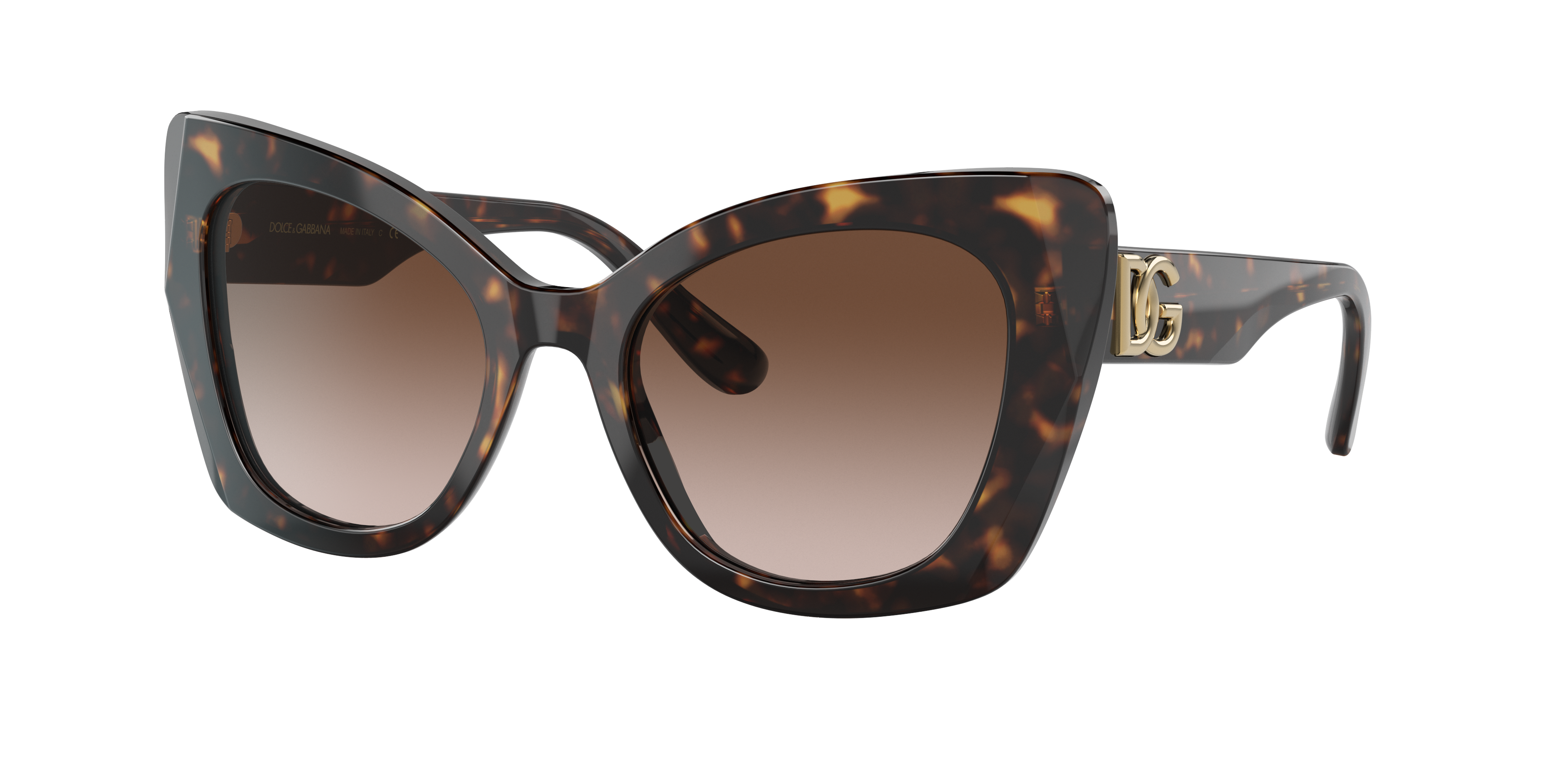 Dolce&Gabbana Woman Sunglass DG4405 -  Frame color: Havana, Lens color: Gradient Brown