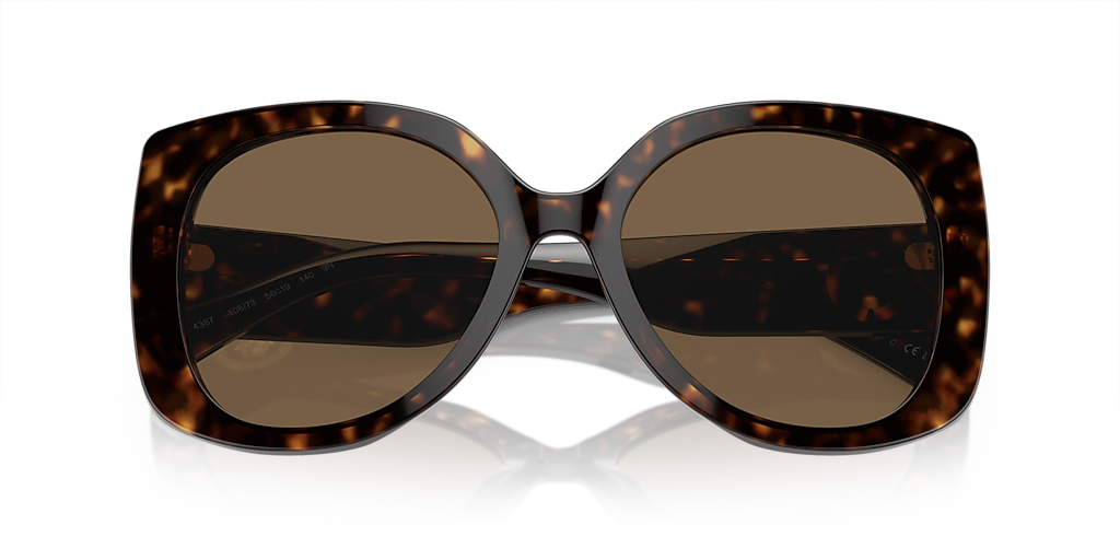 Versace VE4387 L (56 - 19) with Brown lenses and Tortoise frame