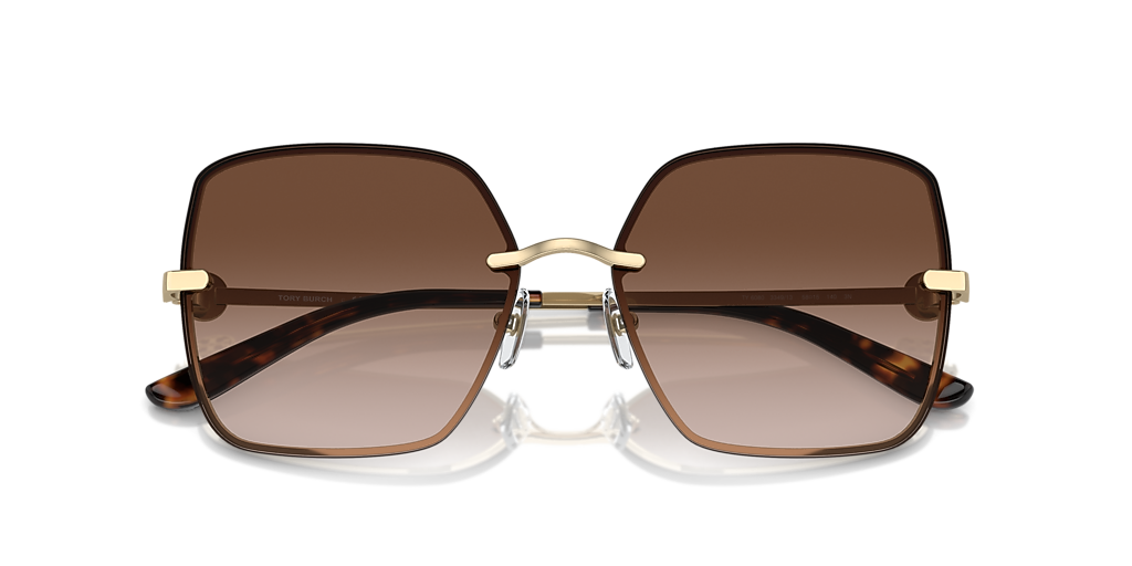 Tory Burch TY6080 L (58 - 15) with Brown lenses and Gold  display picture 2