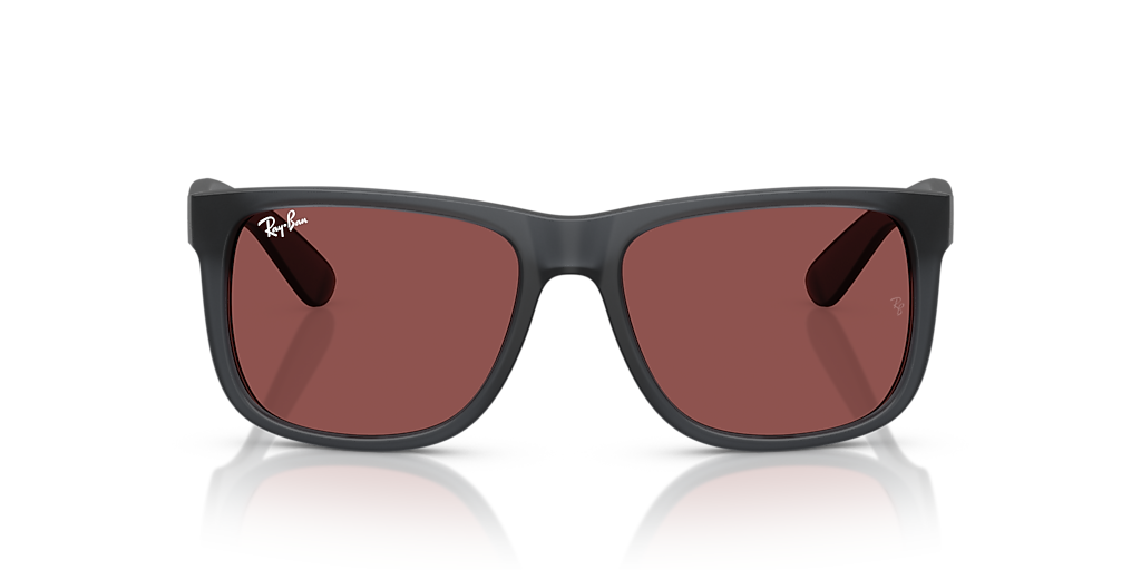 Ray-Ban Justin Classic S (54 - 16) with Violet lenses and Grey