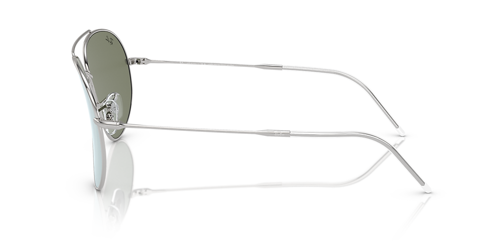 Ray-Ban Lenny Kravitz X Aviator Reverse XXL (62 - 11) with Silver
