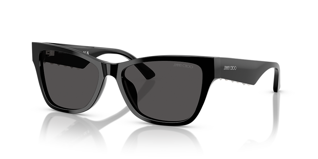 Jimmy Choo JC5024HU S (55 - 16) with Grey lenses and Black frame
