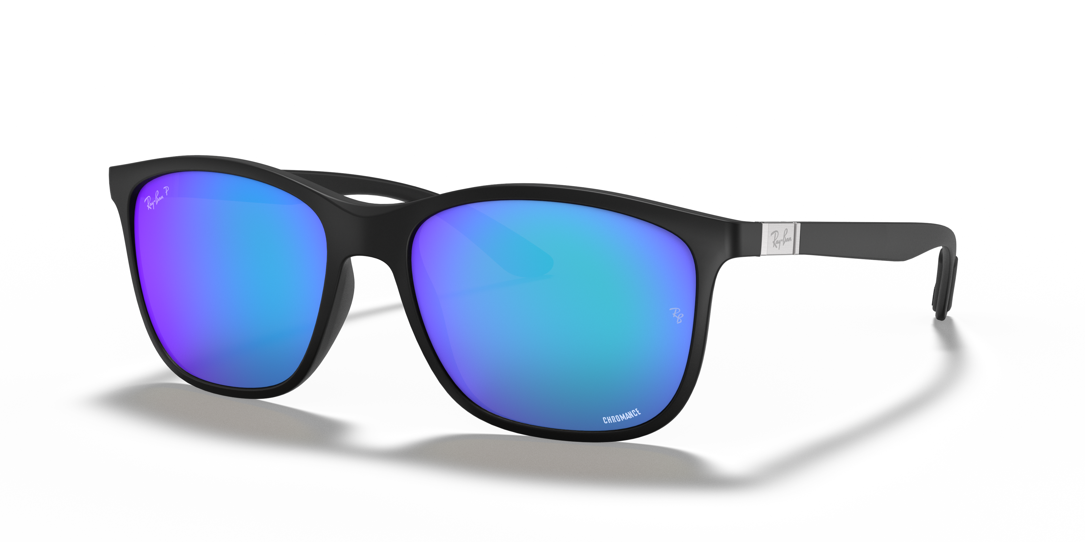 Ray-Ban RB4330 Polarized+ Lenses XL (56 - 17) with Blue lenses and