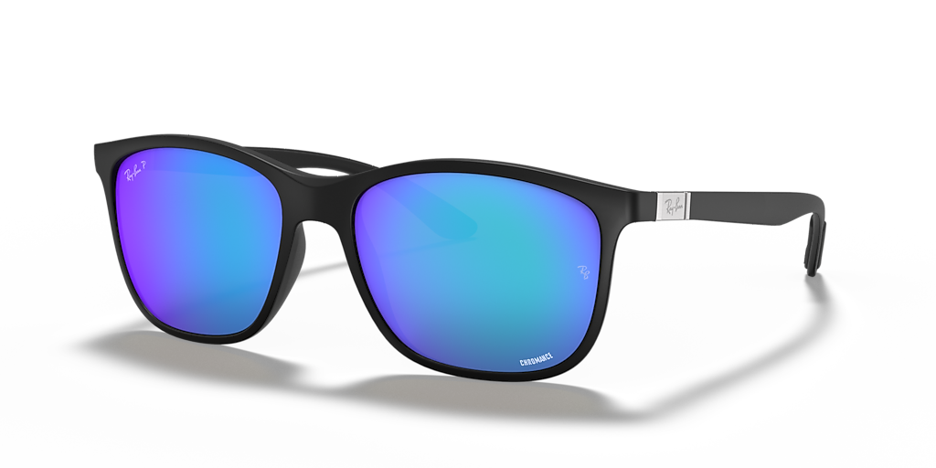 Ray-Ban RB4330 Polarized+ Lenses XL (56 - 17) with Blue lenses and