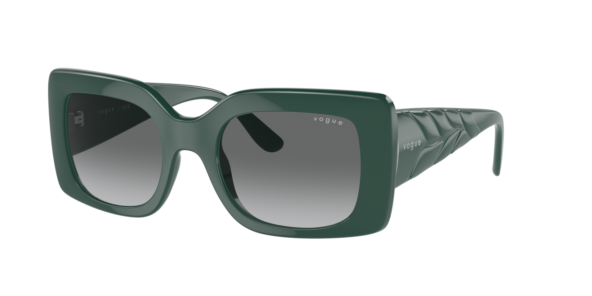 Vogue Eyewear Woman Sunglass VO5481S -  Frame color: Full Dark Green, Lens color: Gradient Grey