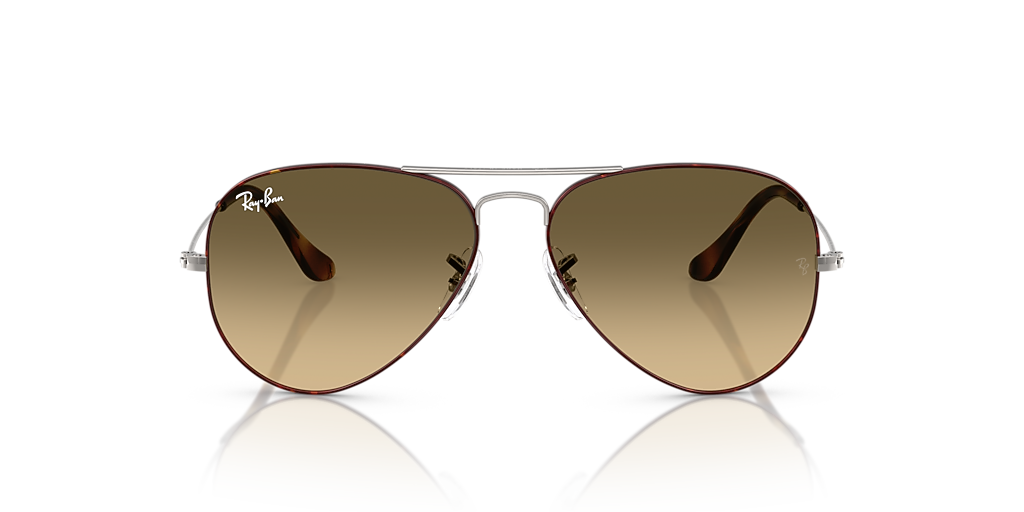 美品　Ray-Ban Aviator Large l 2 ブラウングラデ Ray-Ban Aviator Large Metal XXL (62 - 14) with Brown lenses and