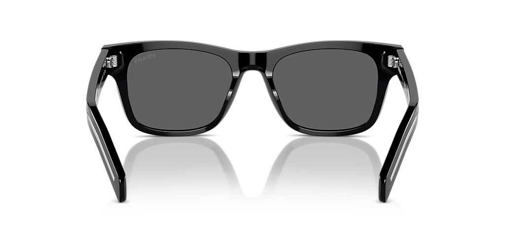 Prada PR A17S L (54 - 19) with Grey lenses and Black frame