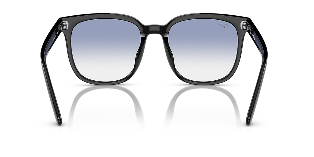 Ray-Ban RB4401D XXL (57 - 20) with Blue lenses and Black frame