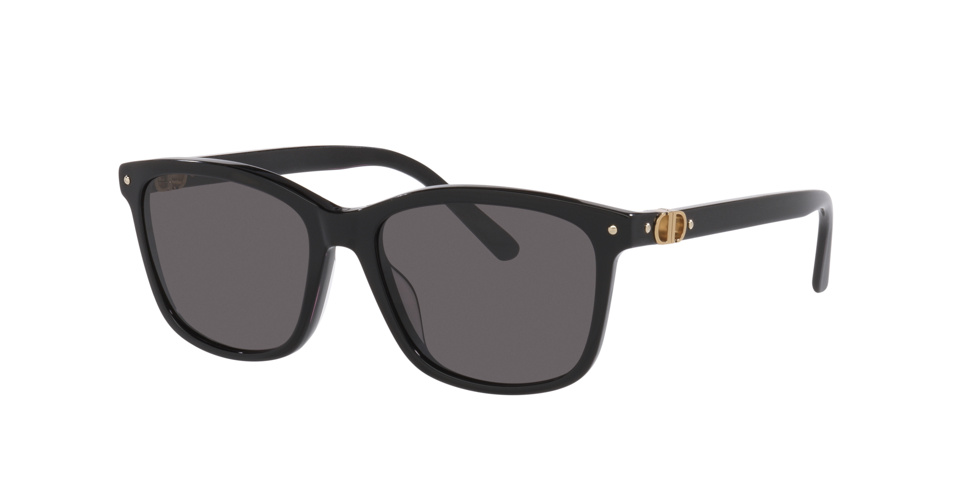 DIOR Woman Sunglass Petit Cd S2I -  Frame color: Black, Lens color: Grey