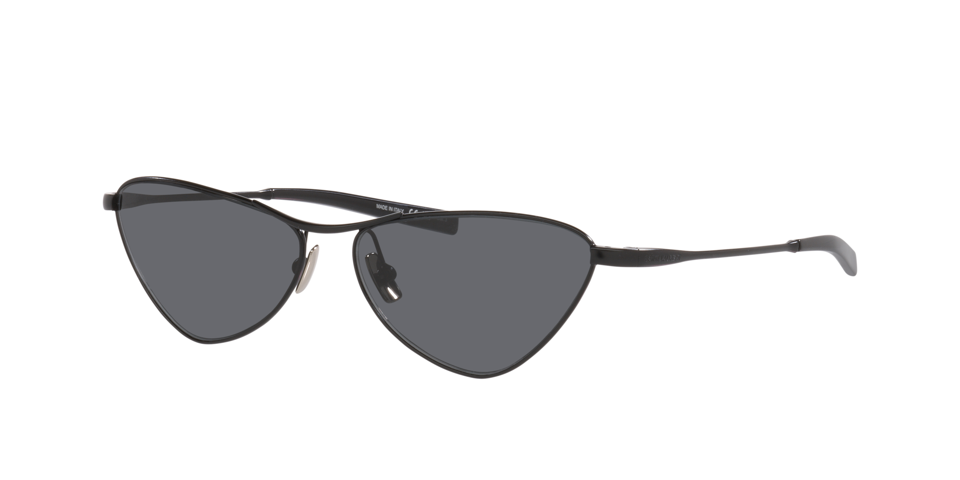 Saint Laurent Frau Sunglass SL830 - Rahmenfarbe: Schwarz, Linsenfarbe: Schwarz