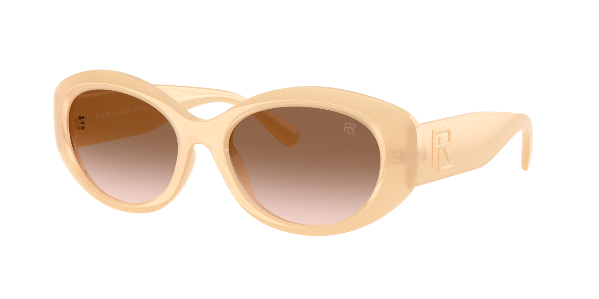 Ralph Lauren Woman Sunglass RL8232U -  Frame color: Opal Brown Marzipan, Lens color: Gradient Brown