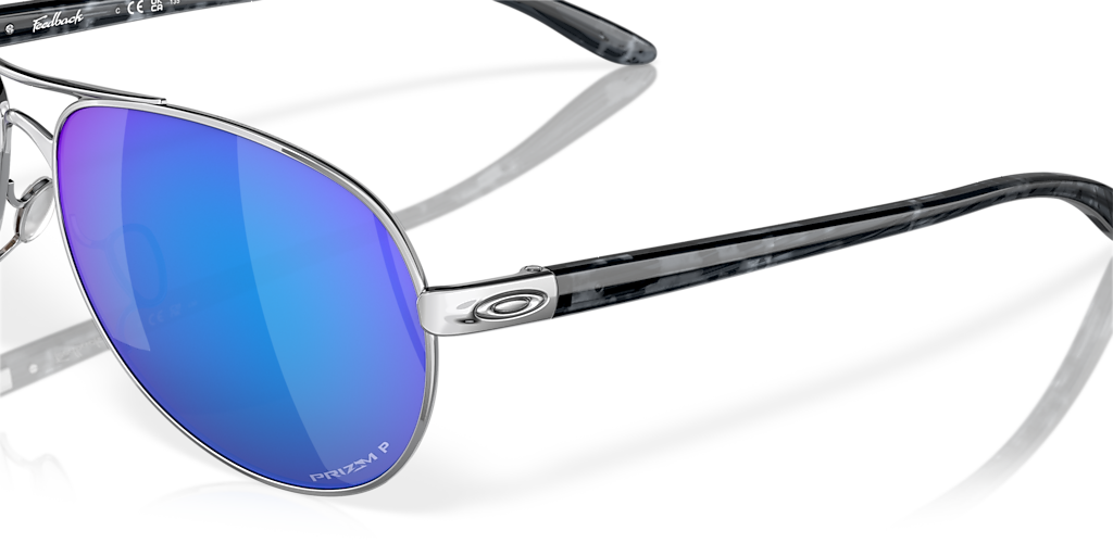 Oakley Feedback M (59 - 13) with Blue lenses and Grey frame