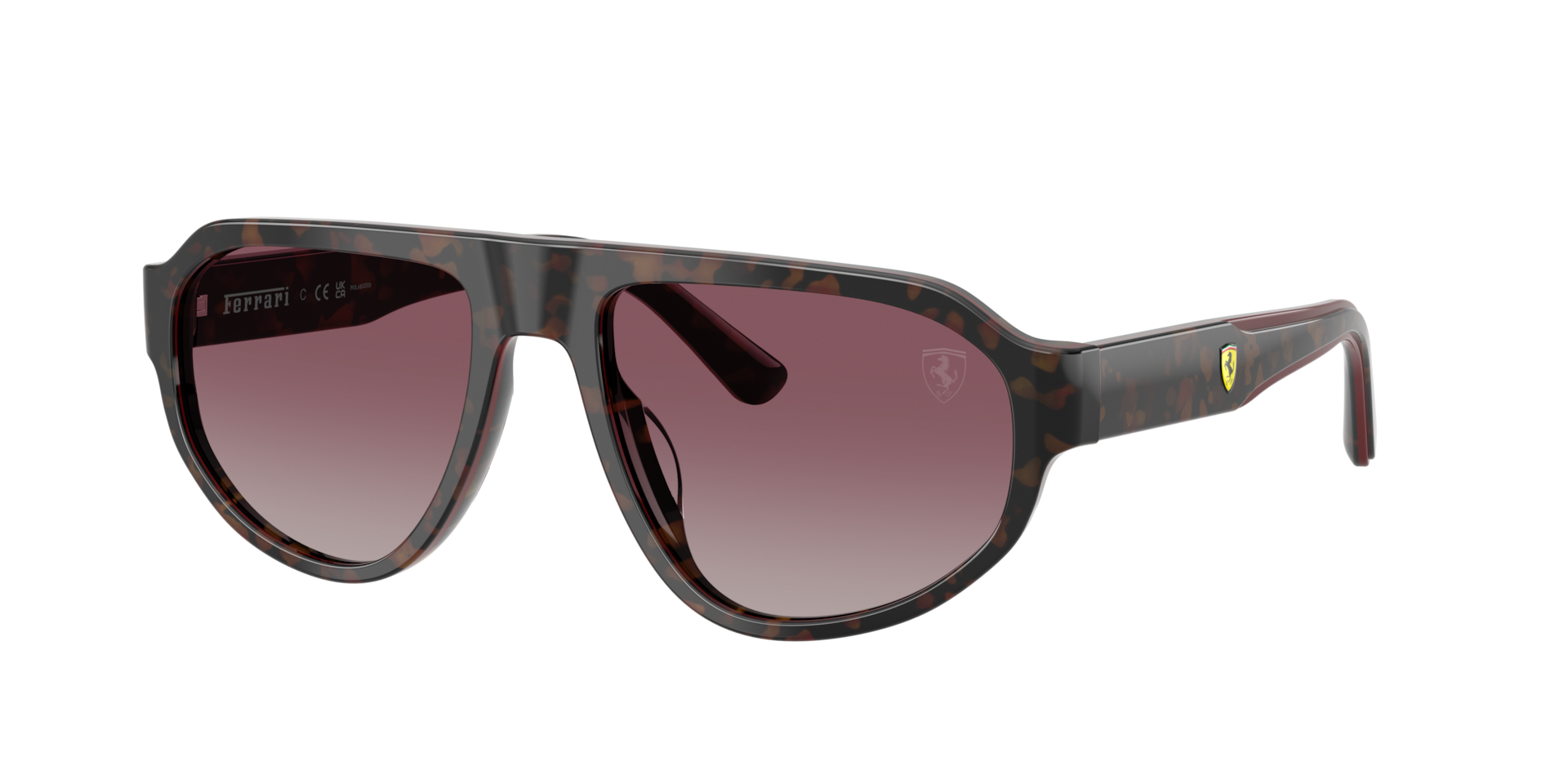 Scuderia Ferrari Homme Sunglass FZ6027U - Couleur du Monture Havana bordeaux Couleur de Lentille Rouge 234 €