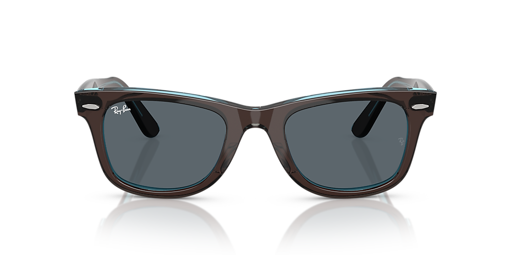 新品未使用◆Ray-Ban◆ WAYFARER FOLDING CLASSIC Ray-Ban Original Wayfarer Classic L (50 - 22) with Blue lenses and
