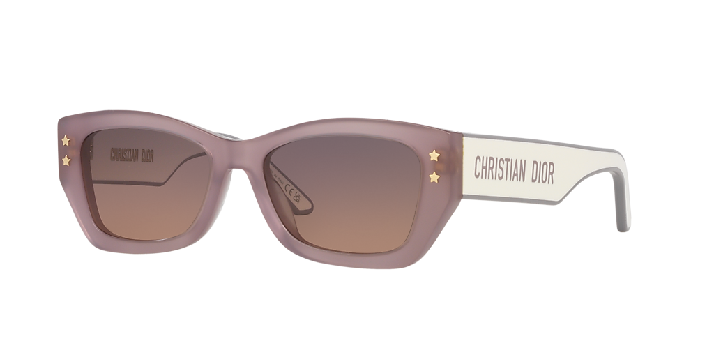 DIOR Cd40113U XS (53 - 17) with Violet lenses and Grey frame