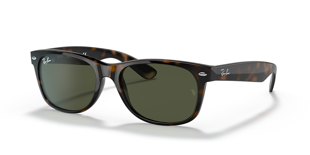 Ray-Ban New Wayfarer Classic M (55 - 18) with Green lenses and