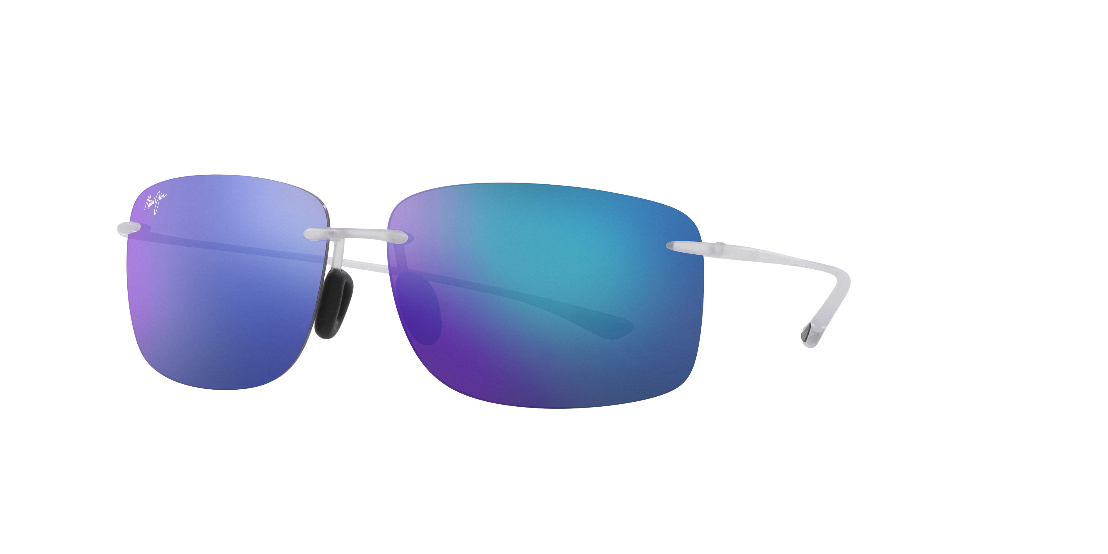Prescription Sunglasses Maui Jim Kami Sunglasses Maui Jim Kami POLARIZED Gold Silver Glass Lens Mirror Sunglass