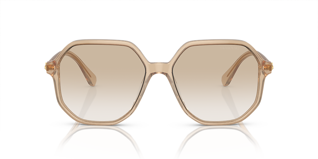 (未使用‼︎)SOULITE Sky Hawk Gold Swarovski SK6003 XL (57 - 16) with Grey lenses and Brown frame