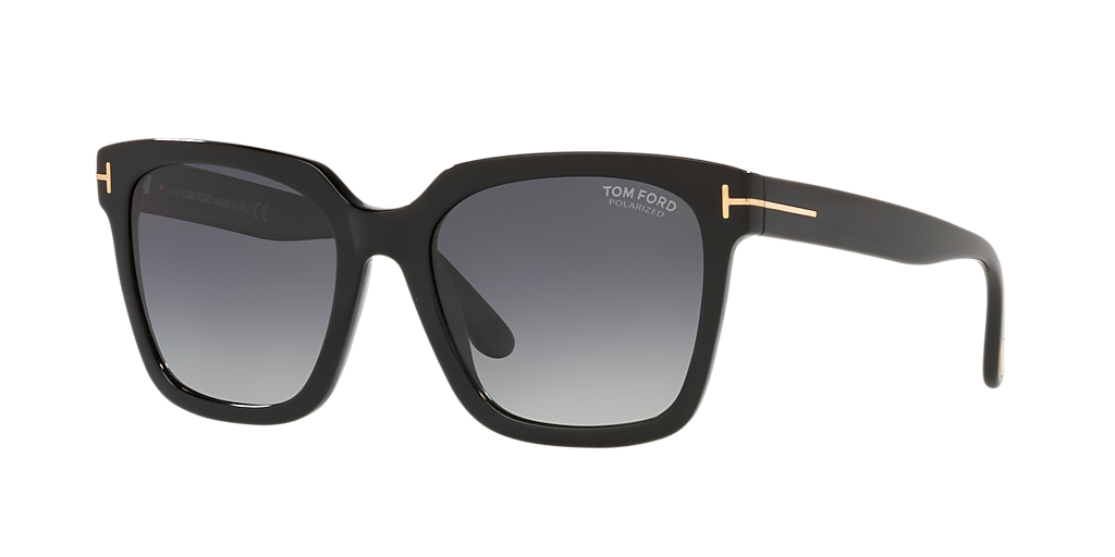 Tom Ford FT0952 XXL (55 - 19) with Grey lenses and Black frame