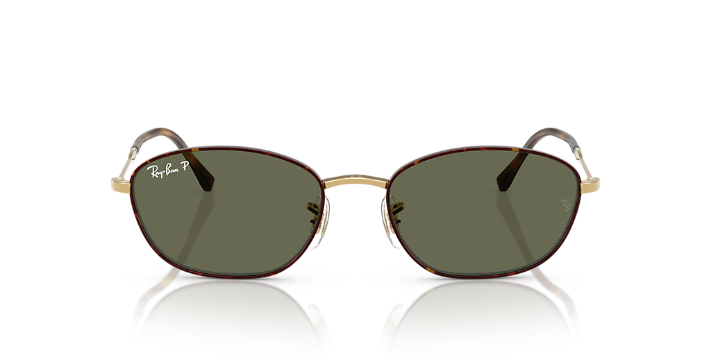 【Ray-Ban】サングラス Ray-Ban RB3749 XXL (58 - 18) with Green lenses and Tortoise frame