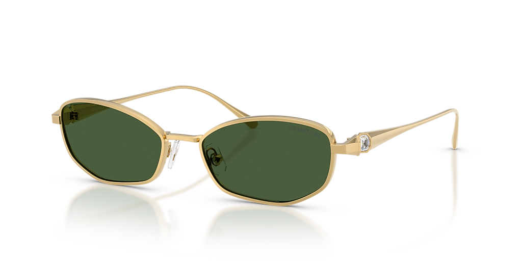 Swarovski Emerald Sunglasses with Sunny Yellow Case Swarovski sunglasses case - Gem main image 2