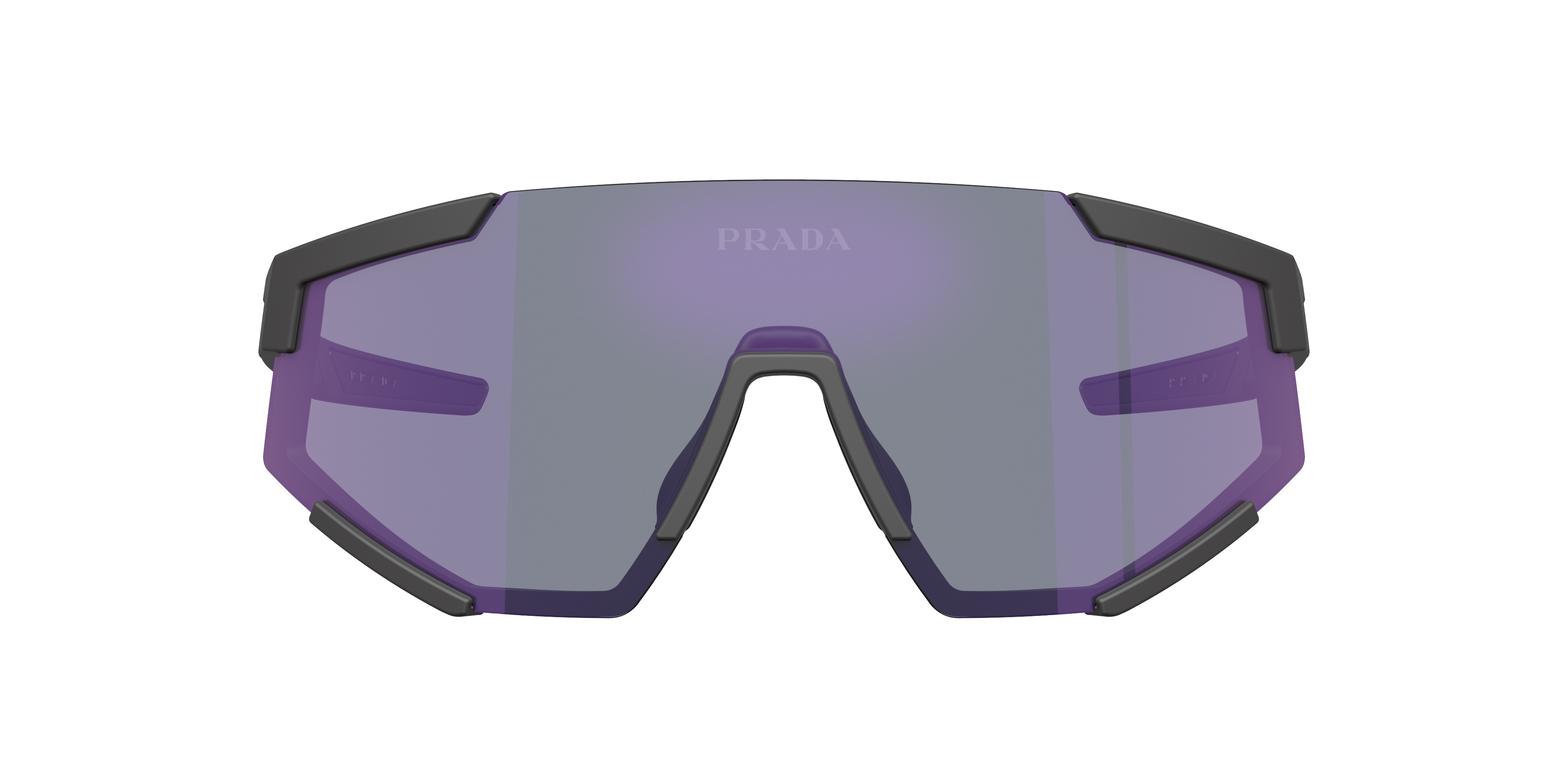 Prada Linea Rossa PS 04WS L (0 - 137) with Blue lenses and Black