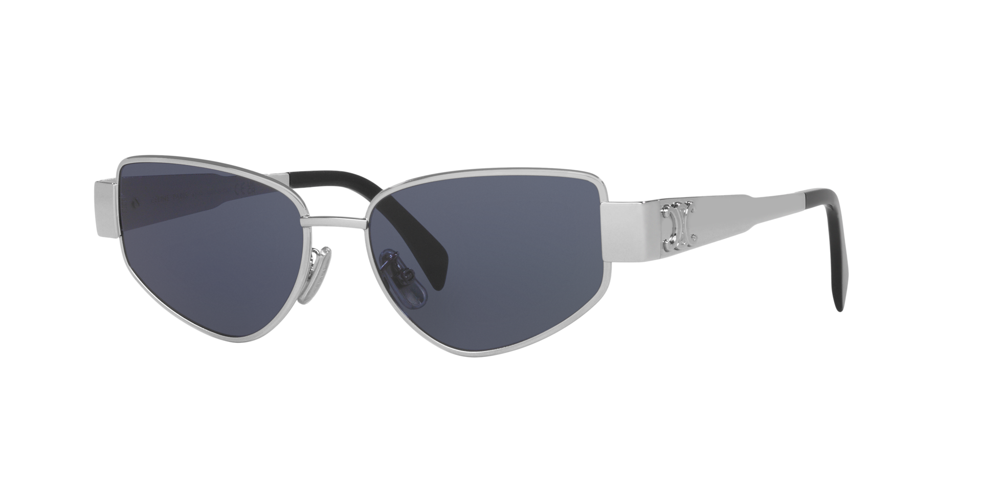 Celine Femme Sunglass CL40293U - Couleur du Monture Gris Couleur de Lentille Bleu 343 €