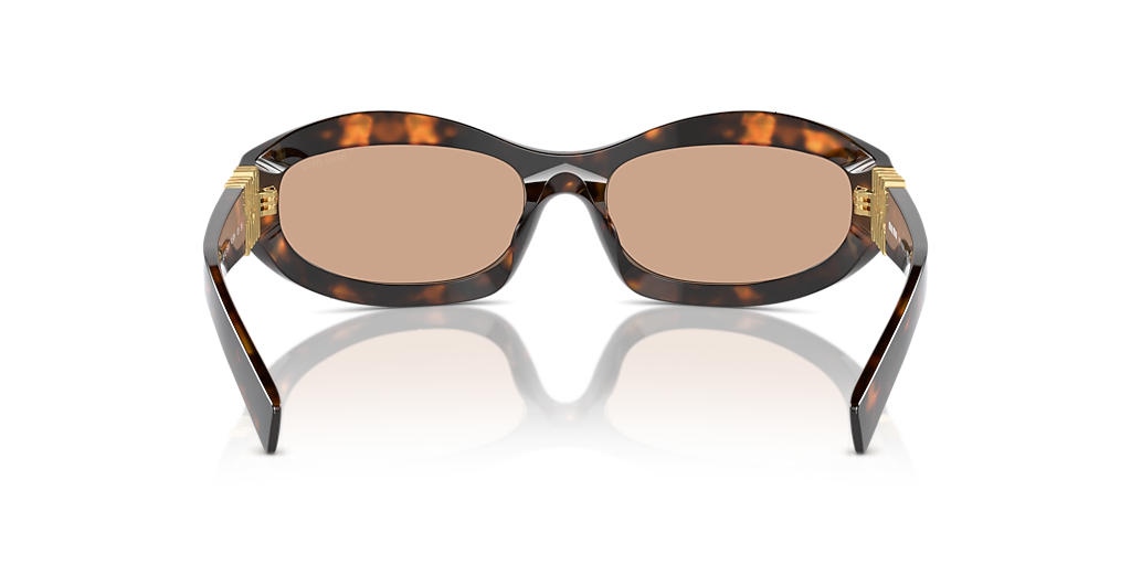 Miu Miu MU 14ZS S (59 - 17) with Brown lenses and Tortoise frame