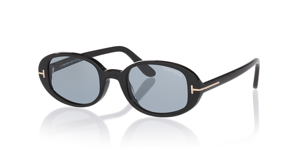 Tom Ford Iggy L (49 - 21) with Grey lenses and Black frame