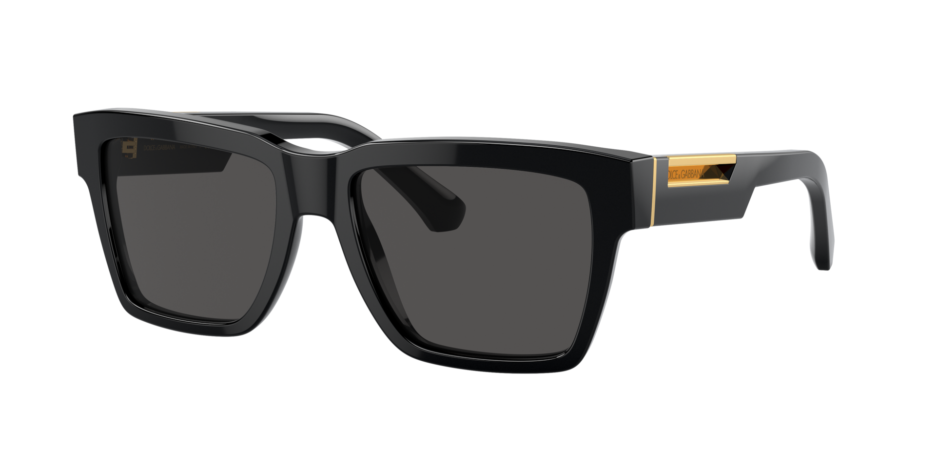 DolceGabbana Homme Sunglass DG4465 - Couleur du Monture Noir Couleur de Lentille Gris fonc 272 €
