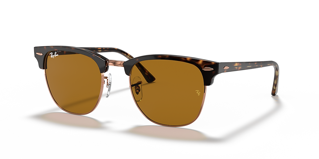 Ray-Ban Clubmaster Classic L (51 - 21) with Brown lenses and