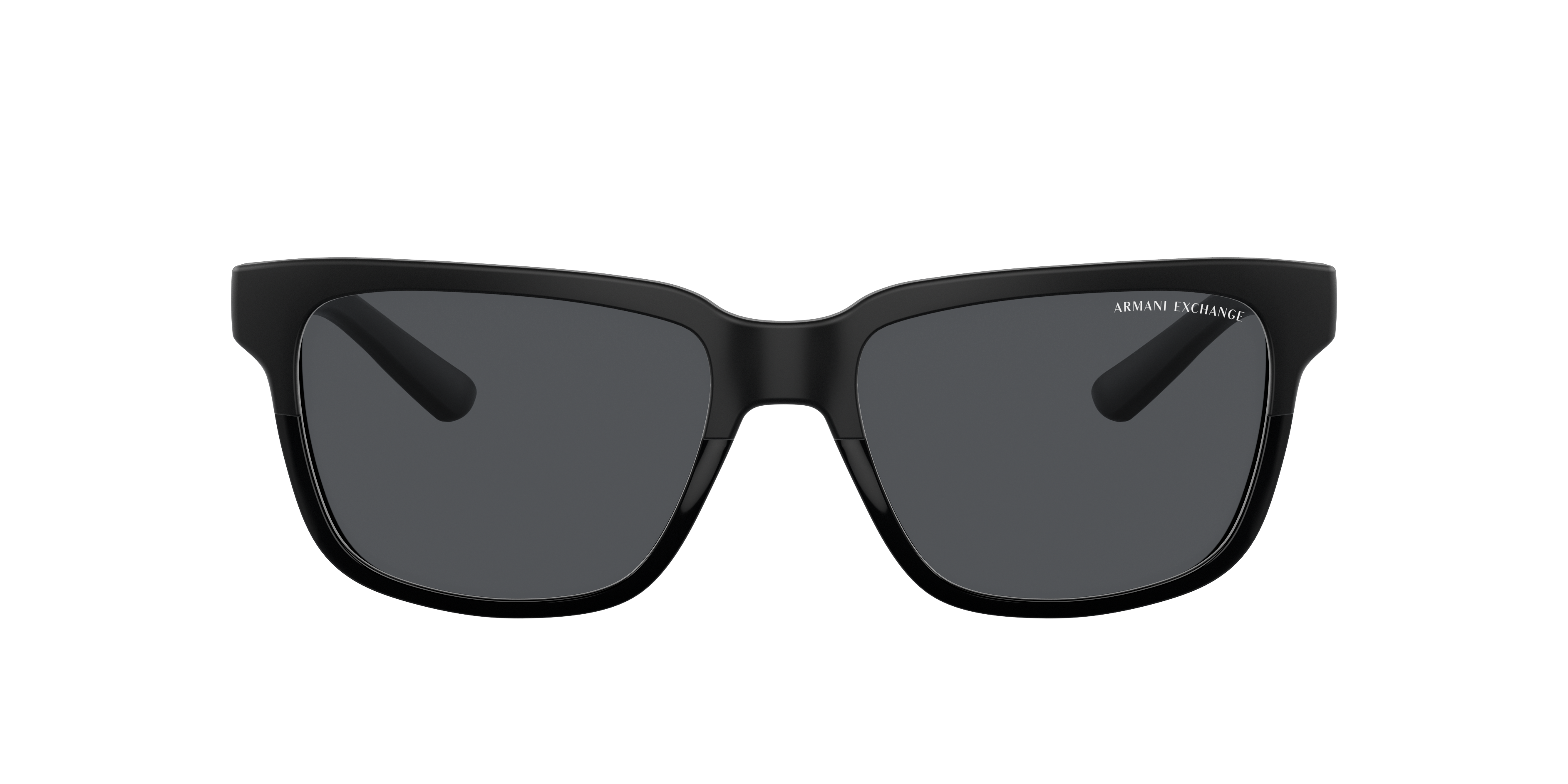 Armani Exchange AX4026S M (56 - 17) with Grey lenses and Black