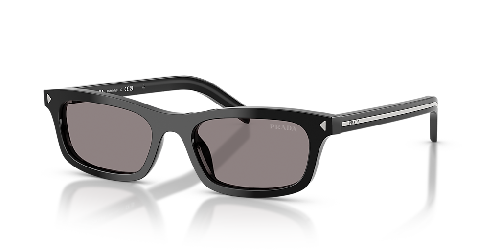 Prada PR D05S S (52 - 18) with Grey lenses and Black frame