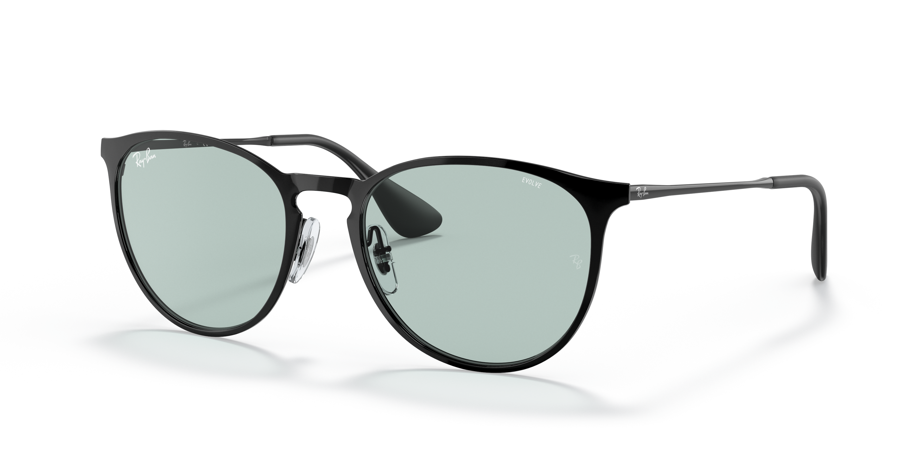 Ray-Ban Erika Metal Evolve M (54 - 19) with Green lenses and Black