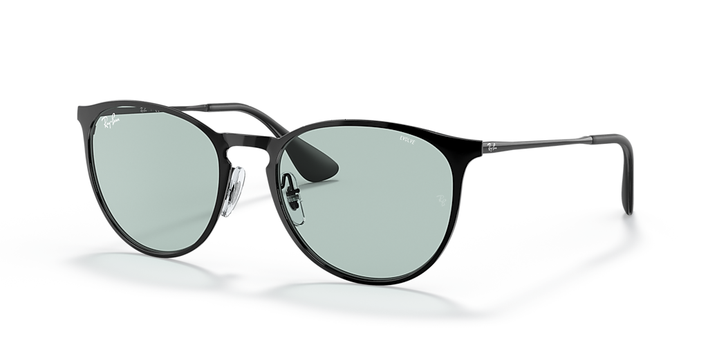 Ray-Ban Erika Metal Evolve M (54 - 19) with Green lenses and Black