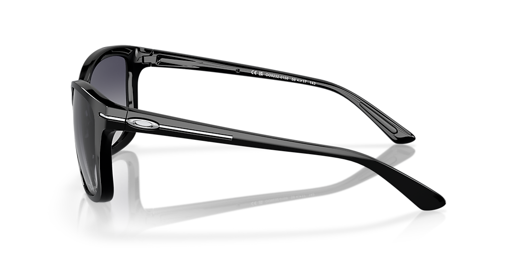 Oakley OO9232 Drop In™ L (58 - 17) with Grey lenses and Black