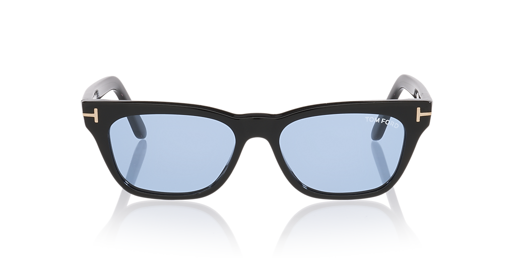 Tom Ford Penn-02 XXL (53 - 16) with Blue lenses and Black frame