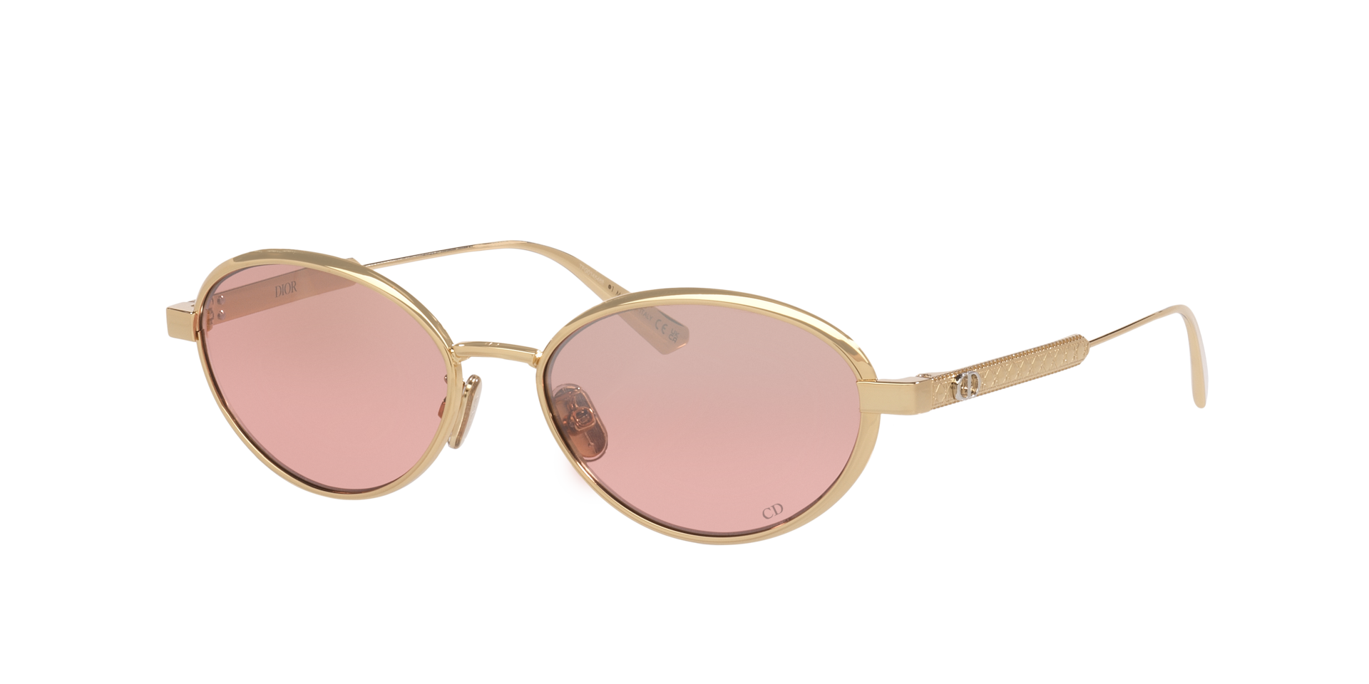 DIOR Diorcannage CD40209U XS (53 - 16) with Pink lenses and Yellow