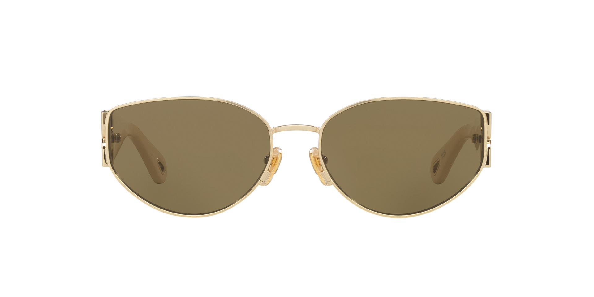 Chloé CH0260S L (59 - 17) with Green lenses and Gold frame