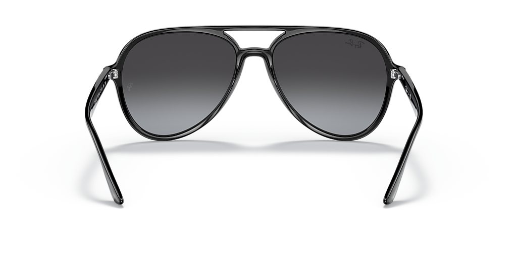Ray-Ban RB4376 L (57 - 16) with Grey lenses and Black frame