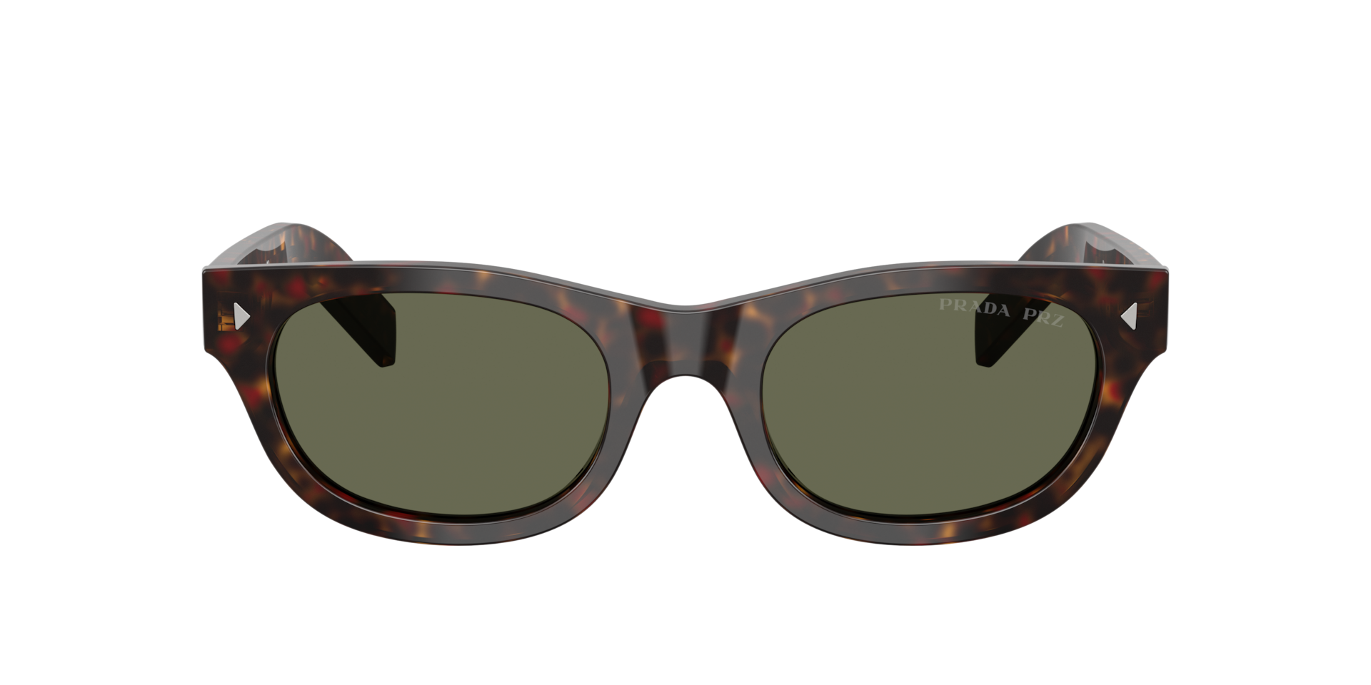 Prada PR C09SF M (52 - 20) with Green lenses and Tortoise frame