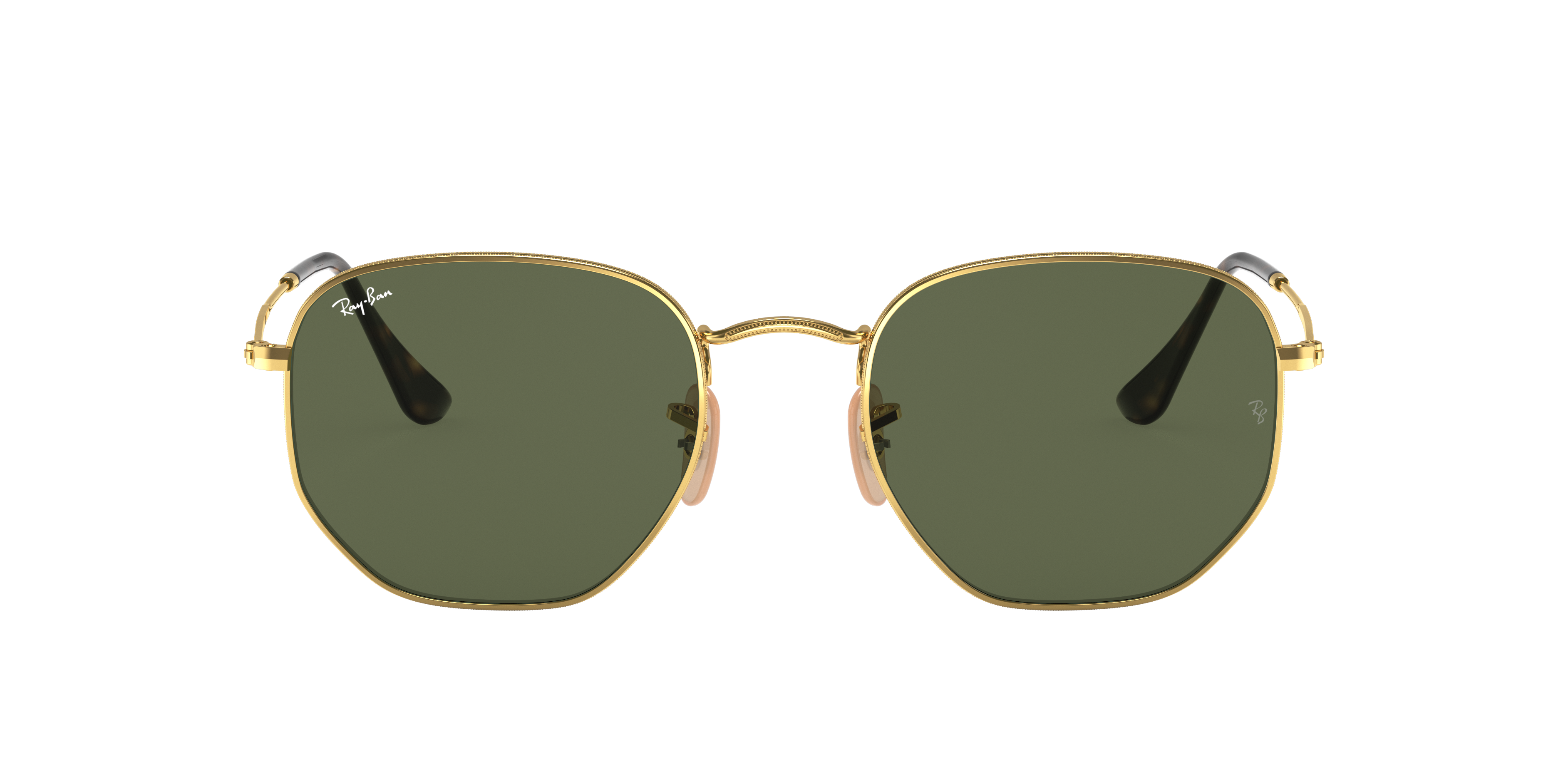 【シモンさん専用】Ray-Ban HEXAGONAL FLAT LENSES Ray-Ban Hexagonal Flat Lenses M (51 - 21) with Green lenses and