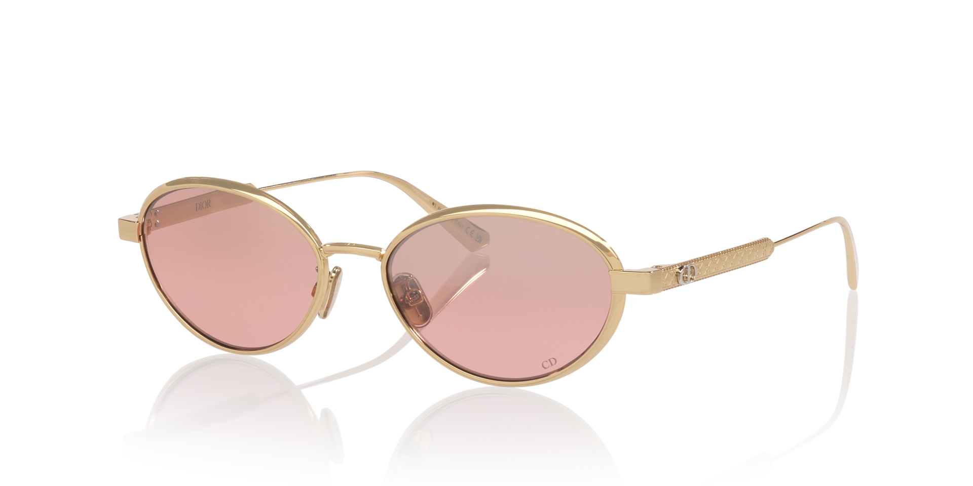 DIOR Diorcannage CD40209U XS (53 - 16) with Pink lenses and Yellow