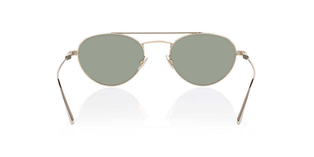 Saint Laurent SL97 M (51 - 20) with Green lenses and Gold frame