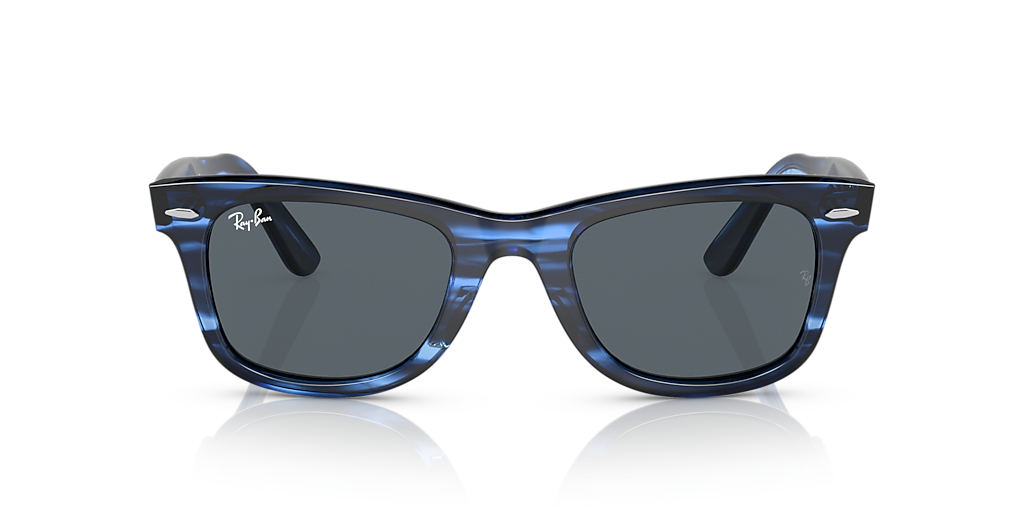 Ray-Ban Original Wayfarer Bio-Based L (50 - 22) with Blue lenses