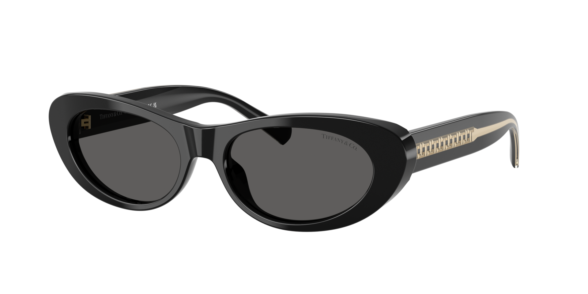 Tiffany & Co. Woman Sunglass TF4236U -  Frame color: Black, Lens color: Dark Grey