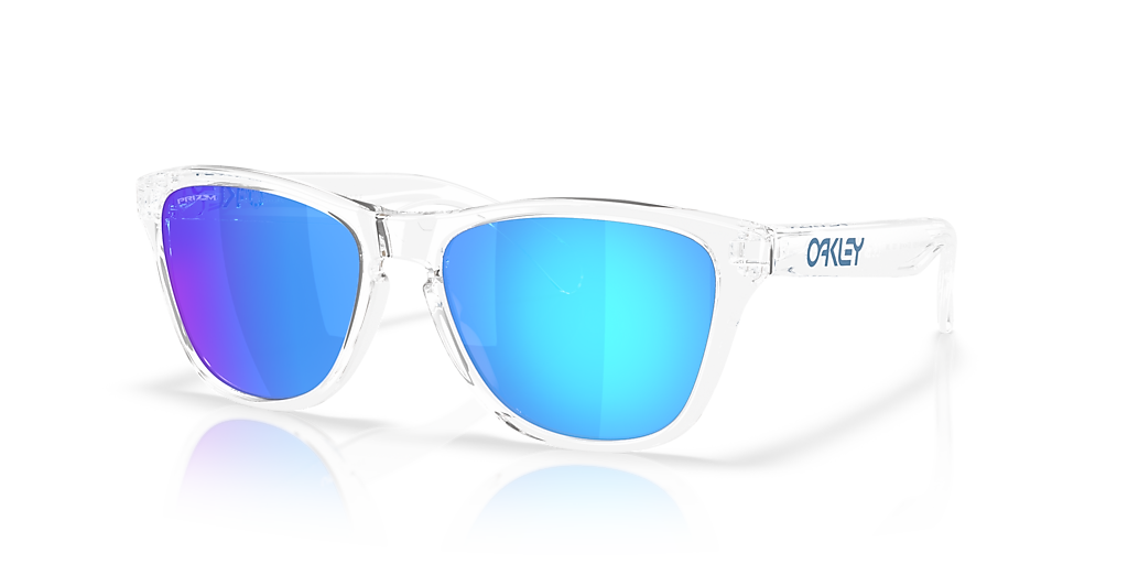Oakley Frogskins™ S S (53 - 16) with Blue lenses and Transparent