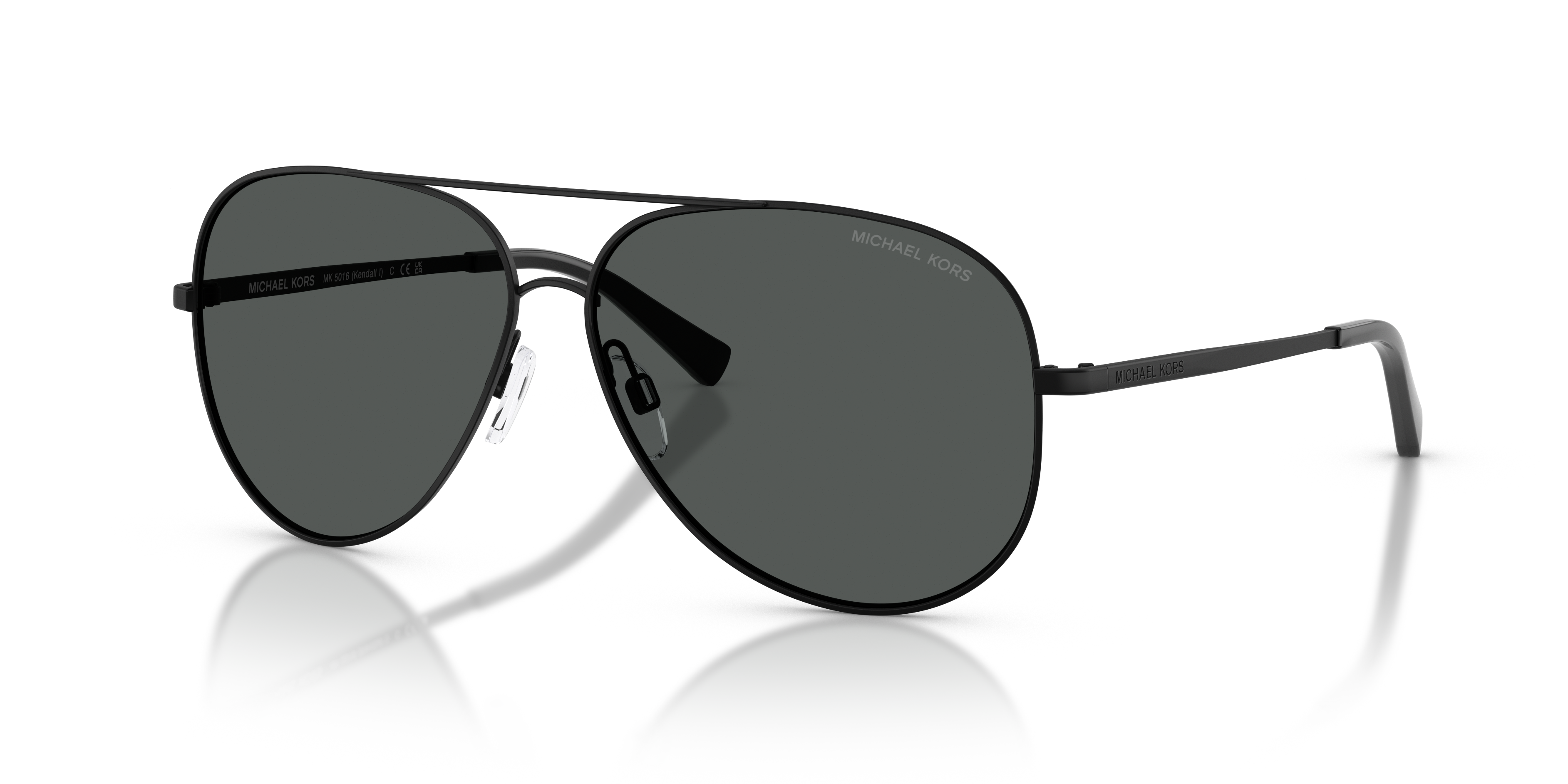 Michael Kors Kendall XL (60 - 12) with Grey lenses and Black frame
