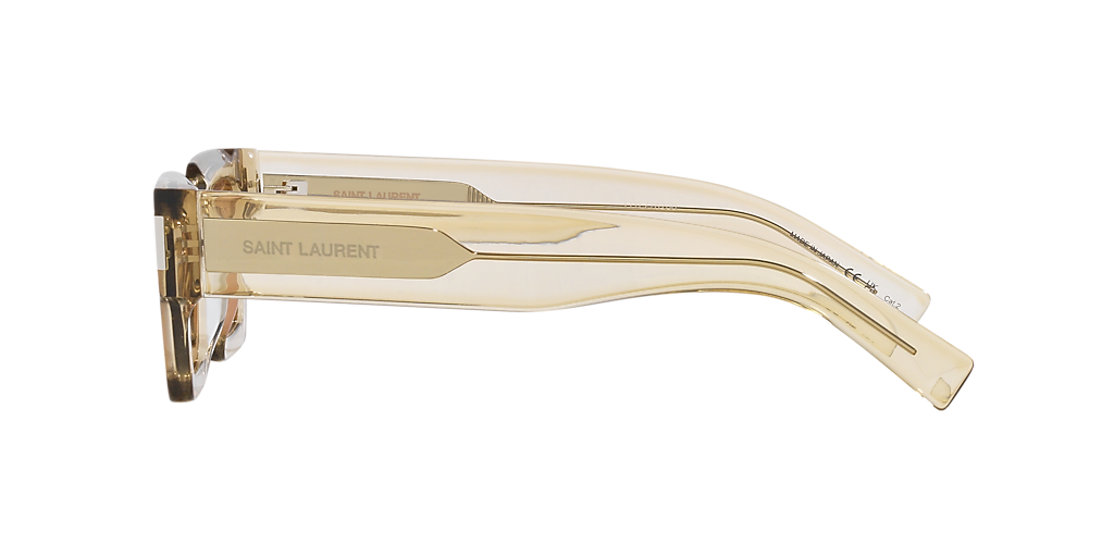 Saint Laurent SL 572 S (50 - 22) with Brown lenses and Yellow