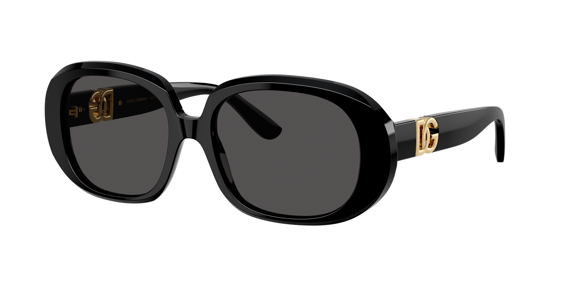 Dolce&Gabbana Woman Sunglass DG4476 -  Frame color: Black, Lens color: Dark Grey